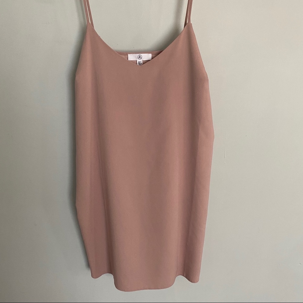 M pink mini dress